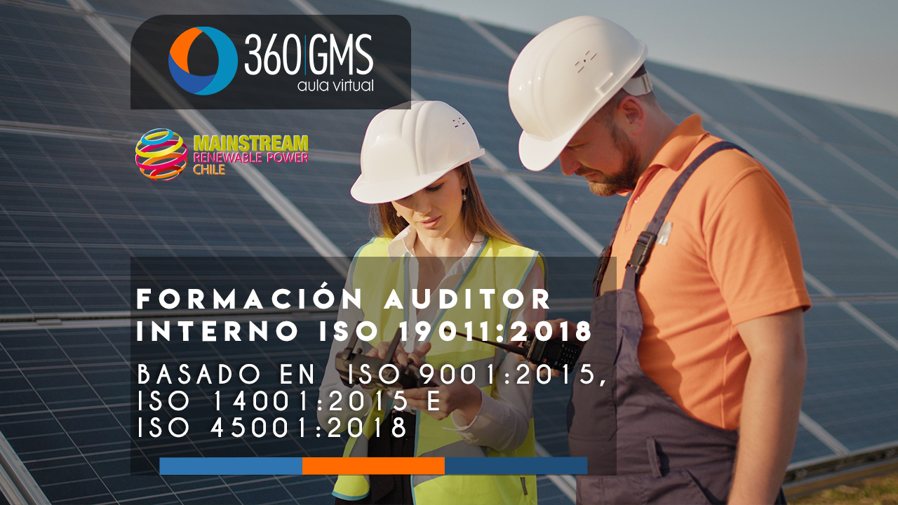 3556_C1 - Formación Auditor Interno ISO 19011-2018, basado en  ISO 9001-2015, ISO 14001-2015 e ISO 45001-2018