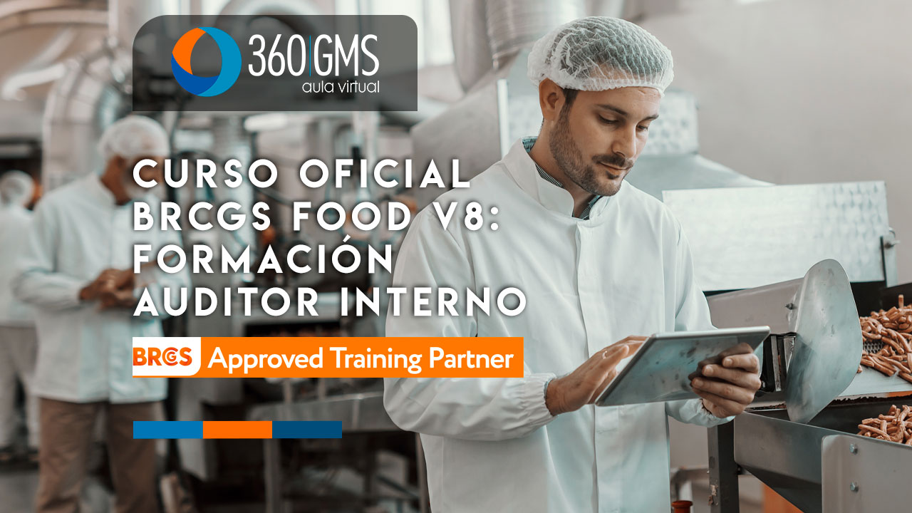 3635_C1 - Curso Oficial BRCGS Food v8 Formación Auditor Interno