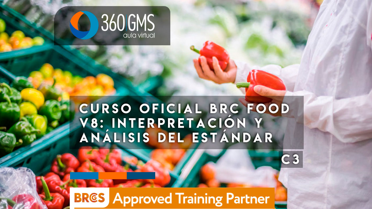 3659_C3 -  Curso Oficial BRC Food v8: Interpretación y Análisis del Estándar