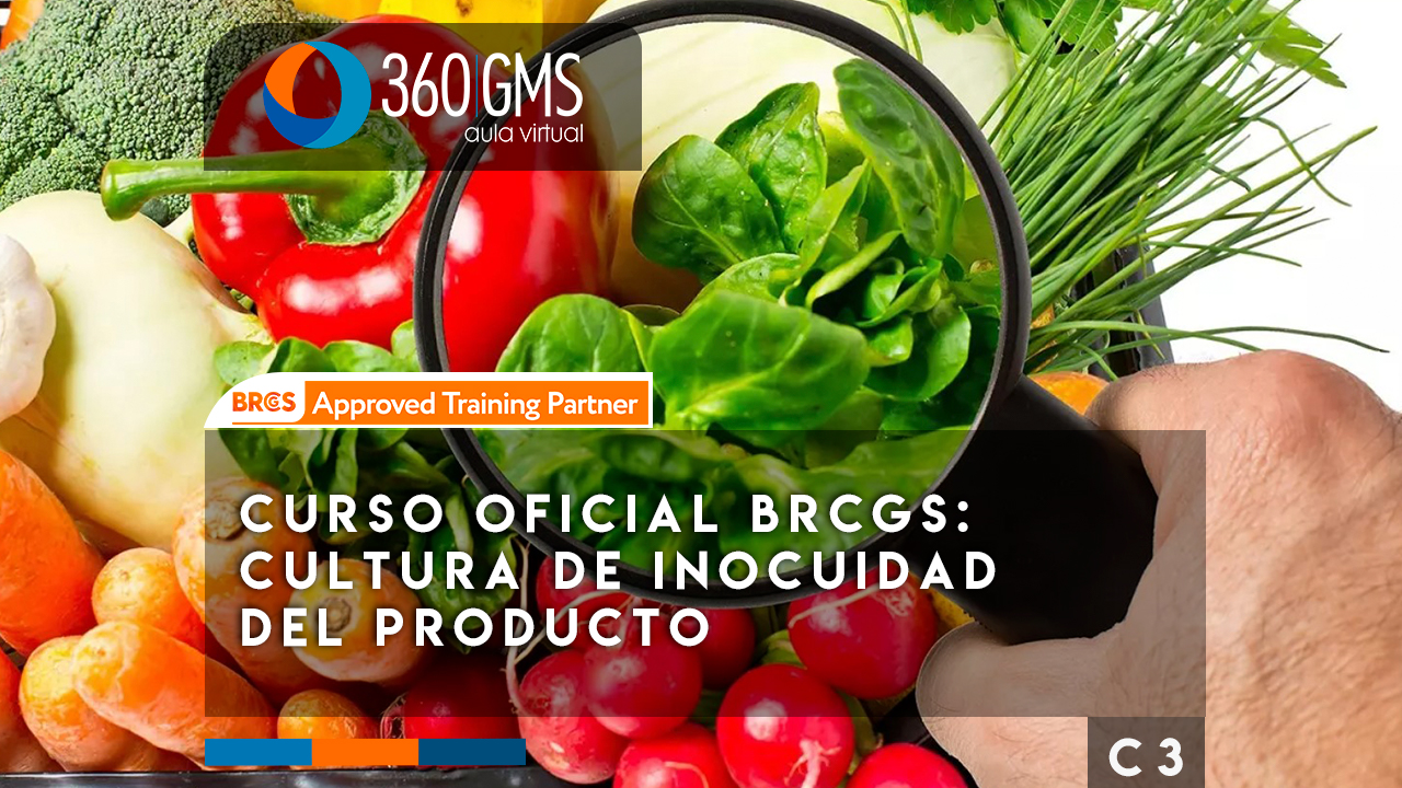 3630_C3 - CURSO OFICIAL BRCGS: Cultura de Inocuidad del Producto