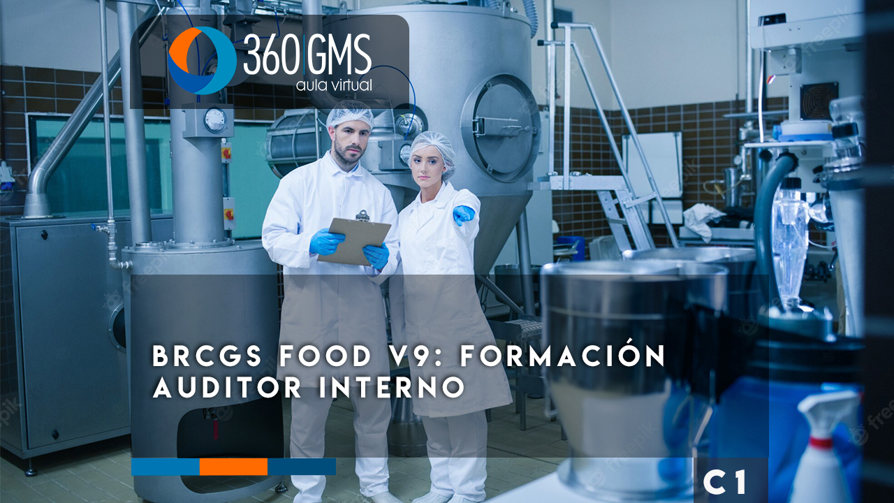 3957_C1 - BRCGS Food v9: Formación Auditor Interno