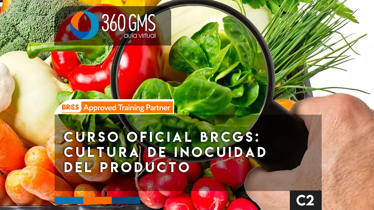 3911_C2 - Curso Oficial BRCGS: Cultura de Inocuidad del Producto