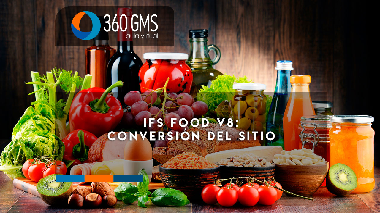 3997_C1 - IFS FOOD V8: CONVERSIÓN DEL SITIO